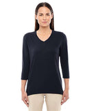 Devon & Jones Women's Perfect Fit™ Bracelet-Length V-Neck Top DP184W