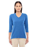 Devon & Jones Women's Perfect Fit™ Bracelet-Length V-Neck Top DP184W
