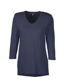 Devon & Jones Women's Perfect Fit™ Bracelet-Length V-Neck Top DP184W