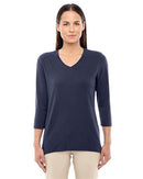 Devon & Jones Women's Perfect Fit™ Bracelet-Length V-Neck Top DP184W