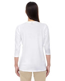 Devon & Jones Women's Perfect Fit™ Bracelet-Length V-Neck Top DP184W