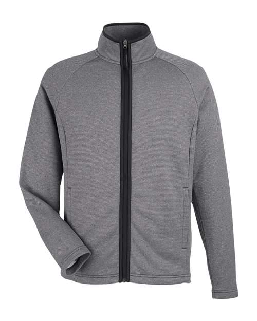 CORE365 Venture Heathered Stripe Full-Zip CE72