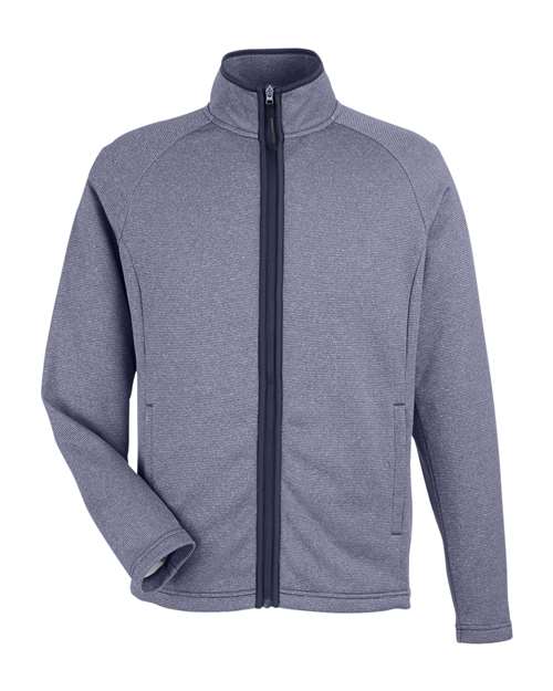 CORE365 Venture Heathered Stripe Full-Zip CE72
