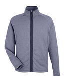 CORE365 Venture Heathered Stripe Full-Zip CE72