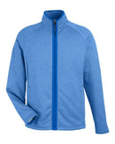 CORE365 Venture Heathered Stripe Full-Zip CE72