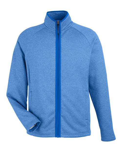 CORE365 Venture Heathered Stripe Full-Zip CE72