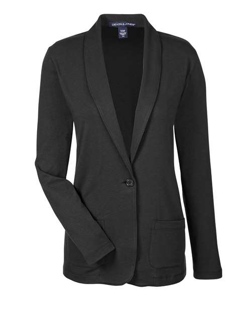 Devon & Jones Women's Perfect Fit™ Shawl Collar Cardigan DP462W