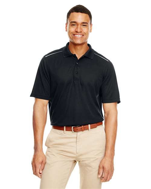 CORE365 Radiant Performance Piqué Polo with Reflective Piping 88181R