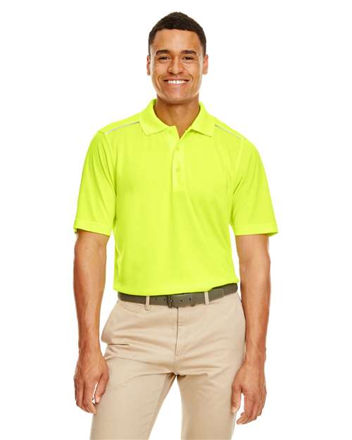 CORE365 Radiant Performance Piqué Polo with Reflective Piping 88181R