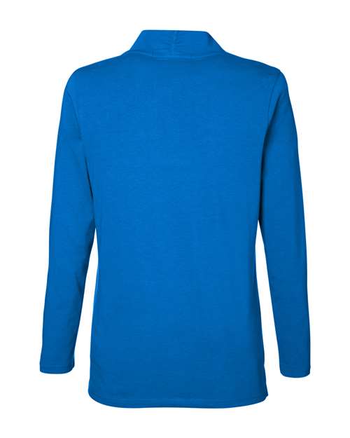 Devon & Jones Women's Raleigh Shawl Collar Knit Top DP121W