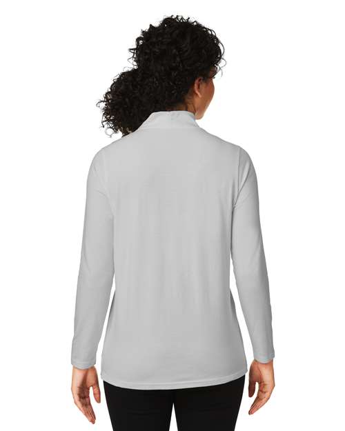 Devon & Jones Women's Raleigh Shawl Collar Knit Top DP121W