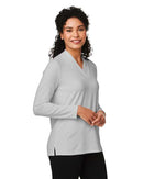 Devon & Jones Women's Raleigh Shawl Collar Knit Top DP121W