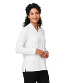 Devon & Jones Women's Raleigh Shawl Collar Knit Top DP121W