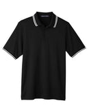 Devon & Jones CrownLux Performance® Plaited Tipped Polo DG20C