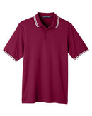 Devon & Jones CrownLux Performance® Plaited Tipped Polo DG20C