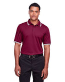 Devon & Jones CrownLux Performance® Plaited Tipped Polo DG20C