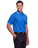 Devon & Jones CrownLux Performance® Plaited Tipped Polo DG20C