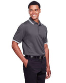 Devon & Jones CrownLux Performance® Plaited Tipped Polo DG20C