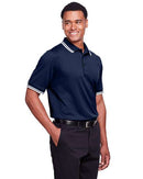 Devon & Jones CrownLux Performance® Plaited Tipped Polo DG20C
