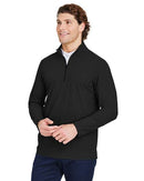 Devon & Jones CrownLux Performance® Windsor Welded Quarter-Zip Pullover DG410