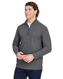 Devon & Jones CrownLux Performance® Windsor Welded Quarter-Zip Pullover DG410