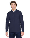 Devon & Jones CrownLux Performance® Windsor Welded Quarter-Zip Pullover DG410