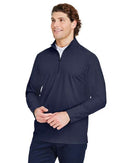 Devon & Jones CrownLux Performance® Windsor Welded Quarter-Zip Pullover DG410