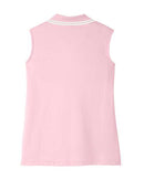 Devon & Jones Women's CrownLux Performance® Plaited Tipped Sleeveless Polo DG20SW