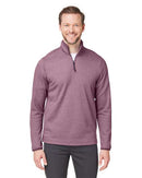 CORE365 Venture Heathered Stripe Quarter-Zip Pullover CE73