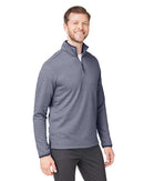 CORE365 Venture Heathered Stripe Quarter-Zip Pullover CE73