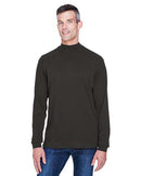 Devon & Jones Sueded Jersey Mock Neck T-Shirt D420