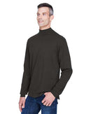 Devon & Jones Sueded Jersey Mock Neck T-Shirt D420