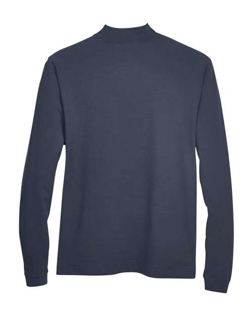 Devon & Jones Sueded Jersey Mock Neck T-Shirt D420
