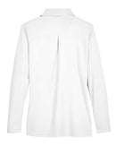 Devon & Jones Women's CrownLux Performance® Plaited Long Sleeve Polo DG20LW