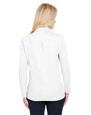 Devon & Jones Women's CrownLux Performance® Plaited Long Sleeve Polo DG20LW