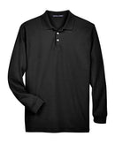 Devon & Jones Pima Piqué Long Sleeve Polo D110
