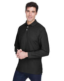 Devon & Jones Pima Piqué Long Sleeve Polo D110