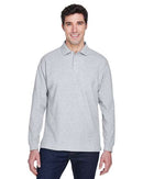 Devon & Jones Pima Piqué Long Sleeve Polo D110