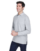 Devon & Jones Pima Piqué Long Sleeve Polo D110