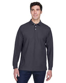 Devon & Jones Pima Piqué Long Sleeve Polo D110