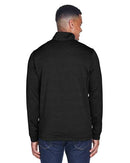Devon & Jones Newbury Mélange Fleece Quarter-Zip Pullover DG798