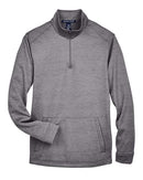 Devon & Jones Newbury Mélange Fleece Quarter-Zip Pullover DG798