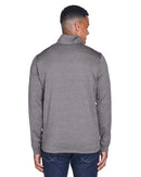 Devon & Jones Newbury Mélange Fleece Quarter-Zip Pullover DG798