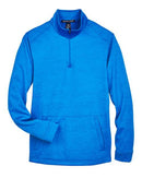 Devon & Jones Newbury Mélange Fleece Quarter-Zip Pullover DG798