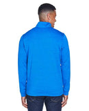Devon & Jones Newbury Mélange Fleece Quarter-Zip Pullover DG798
