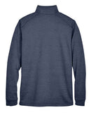 Devon & Jones Newbury Mélange Fleece Quarter-Zip Pullover DG798