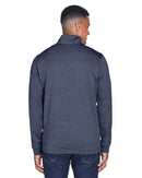Devon & Jones Newbury Mélange Fleece Quarter-Zip Pullover DG798