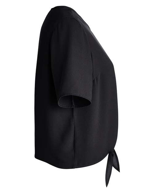 Devon & Jones Women's Perfect Fit™ Tie Front Blouse DP617W