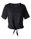 Devon & Jones Women's Perfect Fit™ Tie Front Blouse DP617W