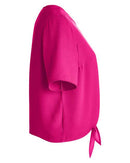 Devon & Jones Women's Perfect Fit™ Tie Front Blouse DP617W